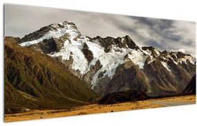 Obraz hory Sefton, Nový Zéland (120x50 cm)