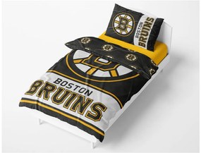 NHL Mikroplyšové obliečky Boston Bruins 140x200/70x90 cm