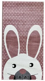 Koberec Frisee Soft Kids 0,8/1,5 A1003 ružový