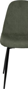 Noela Menčestrová jedálenská stolička MARIE zelená