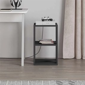 Noční stolek Houseland Lonie antracitově šedý