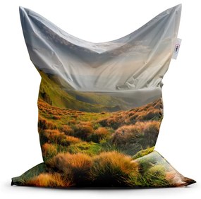 Sablio Sedací vak Trávnatá krajina - 150x100 cm