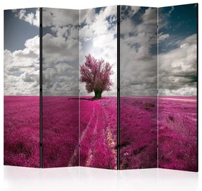 Artgeist Paraván - Magenta meadow [Room Dividers]
