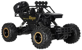 KIK RC Rock Crawler 1:12 4WD kovové 2.4 GHz diaľkovo ovládané terénne auto čierne