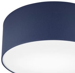 Stropné svietidlo SIRJA PASTEL 1xE27/60W/230V pr. 35 cm tmavomodrá