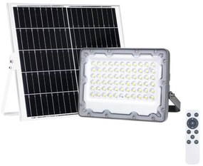 Milagro LED Reflektor so solárnym panelom FOCUS 60W/10000 mAh 3,2V 6000K IP65 + DO MI2136