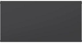 Mexen, Mexen Flat CF22 panelový radiátor 600 x 1100 mm, bočné pripojenie, 1741 W, antracit - W422F-060-110-66