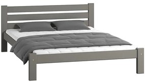 Posteľ Adek 200 sivá
