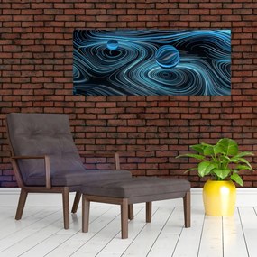 Abstraktný obraz (120x50 cm)