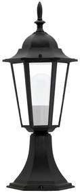 Vonkajšia lampa 1xE27/20W/230V IP43 42,5 cm čierna