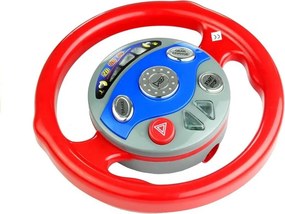 LEAN Toys Detský volant – simulátor jazdy s prísavkami, svetlá a zvuky