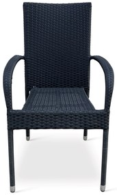 Záhradný jedálenský set Grande Pasto + 10x ratanová stolička Paris