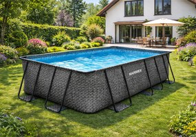 Marimex | Bazén Marimex Florida Premium 2,15x4,00x1,22 m bez príslušenstva - motív RATAN | 10340215