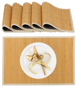 6-dielne prestieranie na jedálenský stôl RD20505, krémová