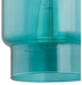Argon 3271 - Luster na lanku NEWA 1xE27/15W/230V tyrkysová