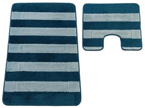 Sada kúpeľňových koberčekov Montana Said XL Deep Lake