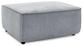 Svetlosivý menčestrový taburet Nihad – Bobochic Paris