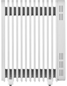 Sencor - Olejový ohrievač s 13 rebrami 1000/2500W/230V biely + diaľkové ovládanie
