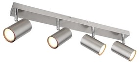 Globo 57911-4 - Bodové svietidlo ROBBY 4xGU10/25W/230V matný chróm