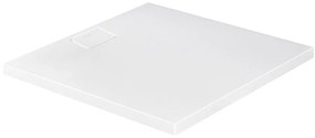 DURAVIT Stonetto štvorcová sprchová vanička z materiálu DuraSolid, 1000 x 1000 x 50 mm, biela matná, 720167380000000