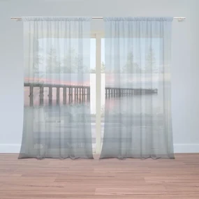 Sablio Záclony Mólo a zore: 2ks 150x250cm