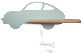 Detské svietidlo v mentolovej farbe Car - Candellux Lighting