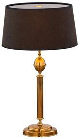 Jupiter 1954 - Stolná lampa BATUMI 1xE27/40W/230V čierna/mosadz 10701954