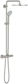 Sprchový systém GROHE Euphoria System s termostatickou batériou supersteel 26075DC0