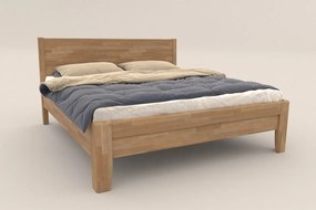Amara Beds Celomasívna posteľ z prírodného buku Sion K1, prevedenie BK1, 180x200 cm