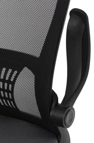 Autronic KA-K2006 GREY Kancelárska stolička, sivá