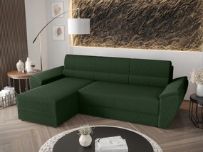 Rohová sedacia súprava Radiant L2 (zelená) (L). Akcia -20%. Vlastná spoľahlivá doprava až k Vám domov. 1062226