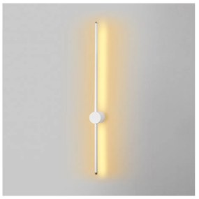 Biele LED nástenné svietidlo ø 7 cm Sword – Opviq lights