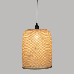 Bambusová závesná lampa ALI