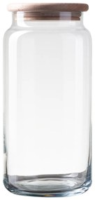 Sklenená nádoba s vekom 1,3 l -  Basic Kitchen - 593767
