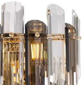 Maytoni DIA200WL-02G - Nástenné svietidlo FLARE 2xE14/40W/230V