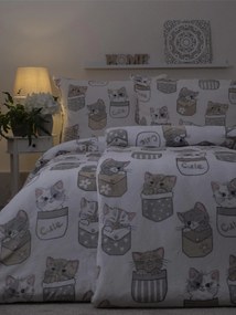 Obliečky mikroplyš Exclusive – Mačičky vo vrecku