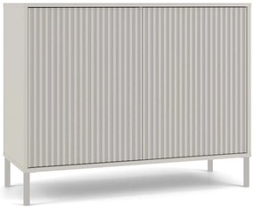 Komoda Kamaro 2D štíhla 103 cm kašmír