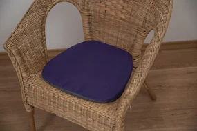 Podložka na stoličku Standard tmavofialová