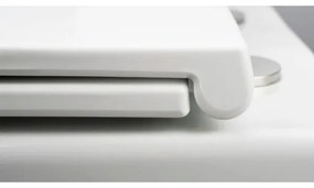 Deante CGRD6ZPW - Závesné WC s sedátkom SoftClose ROUND keramika/biela