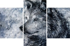 Obraz - Kreslený vlk (90x60 cm)