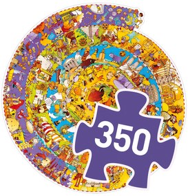 Vyhľadávacie puzzle s plagátom - História - 350 ks