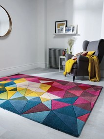 Flair Rugs koberce Ručne všívaný kusový koberec Illusion Falmouth Multi - 200x290 cm