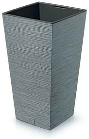 Kvetináč FURU SQUARE 29,5 cm, sivý, 29,5 cm