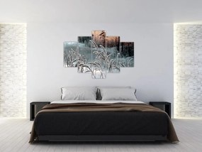 Obraz - Zamrznutá lúka (150x105 cm)