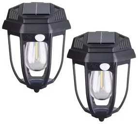 Vonkajšie solárne indukčné nástenné svietidlá Sunlight WW669-1W - 18W