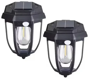 Vonkajšie solárne indukčné nástenné svietidlá Sunlight WW669-1W - 18W