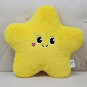 Vankúš Hviezda 40x40 cm žltý
