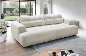 XXXLutz VEĽKÁ POHOVKA, plast, textil, kompozitné drevo, béžová MID.YOU - Sedačky - 000694010201
