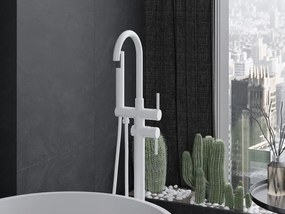 Mexen Alma Voľnostojaca vaňová batéria, biela, 75033-20