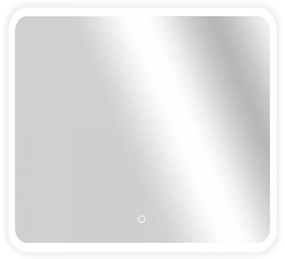 Cerano Grande, LED kúpeľňové zrkadlo 80x60 cm s vykurovacou podložkou proti zahmleniu, CER-CER-DY-2073H